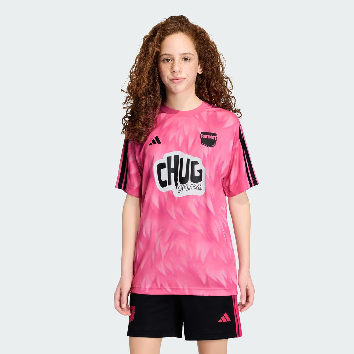 Adidas x Fortnite Cuddle Team Leader Jersey Pink