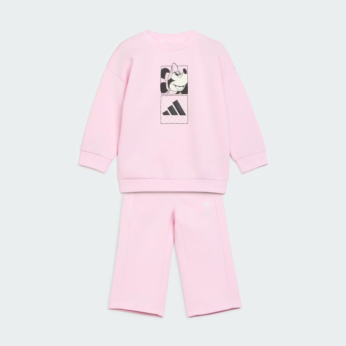 Adidas Disney Minnie Mouse T-Shirt Set Pink