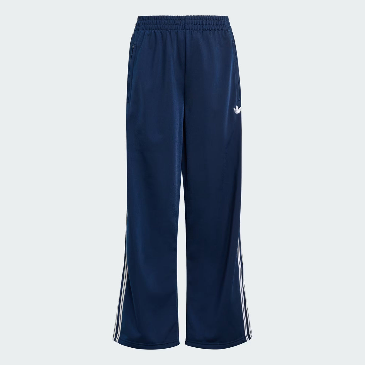 Adidas Recycled Polyester Printed Loose Fit Track Pants Blue