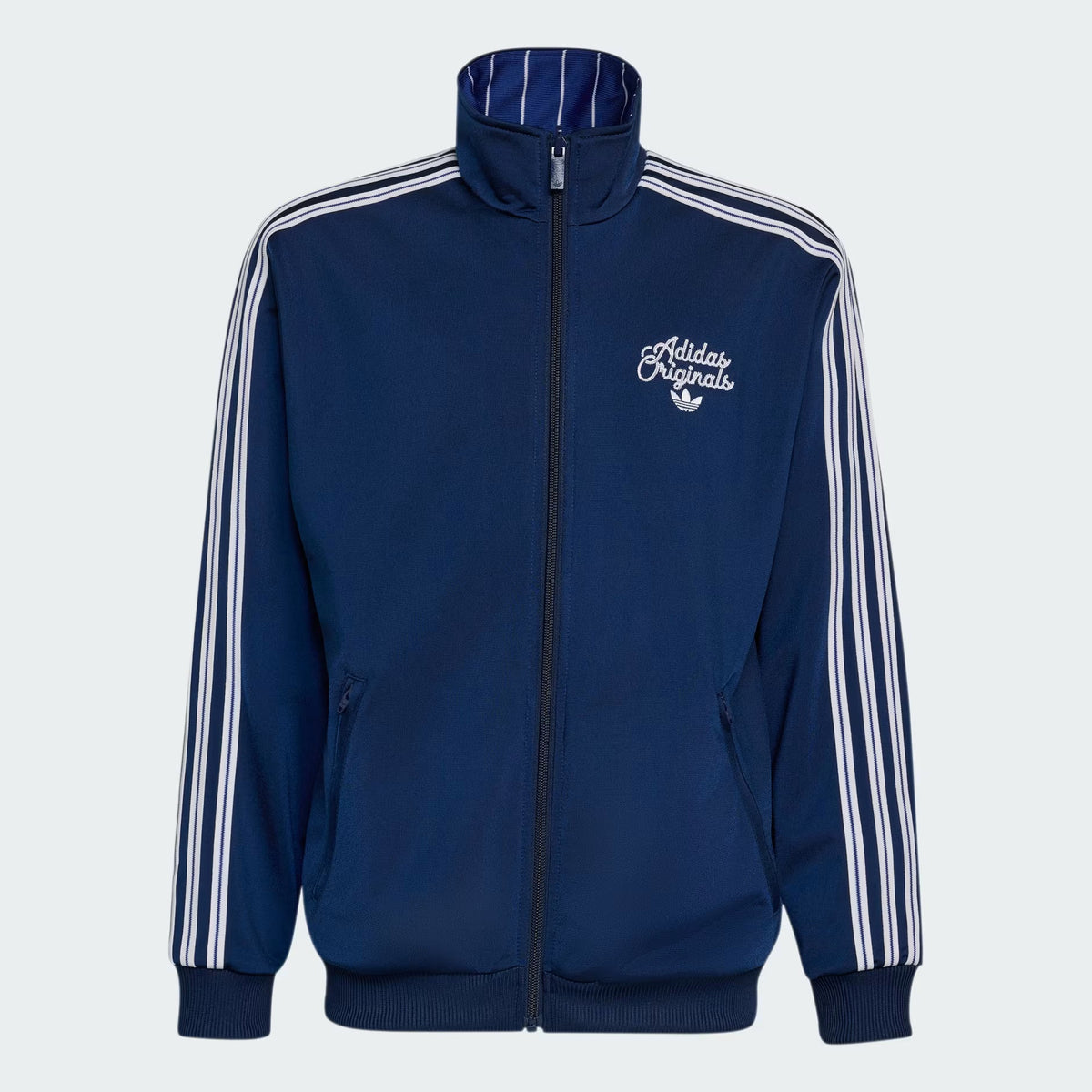 Adidas Recycled Polyester Printed Loose Fit Top Blue