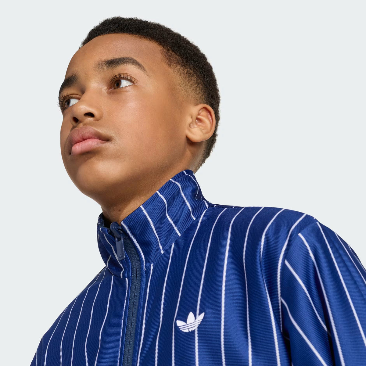 Adidas Recycled Polyester Printed Loose Fit Top Blue