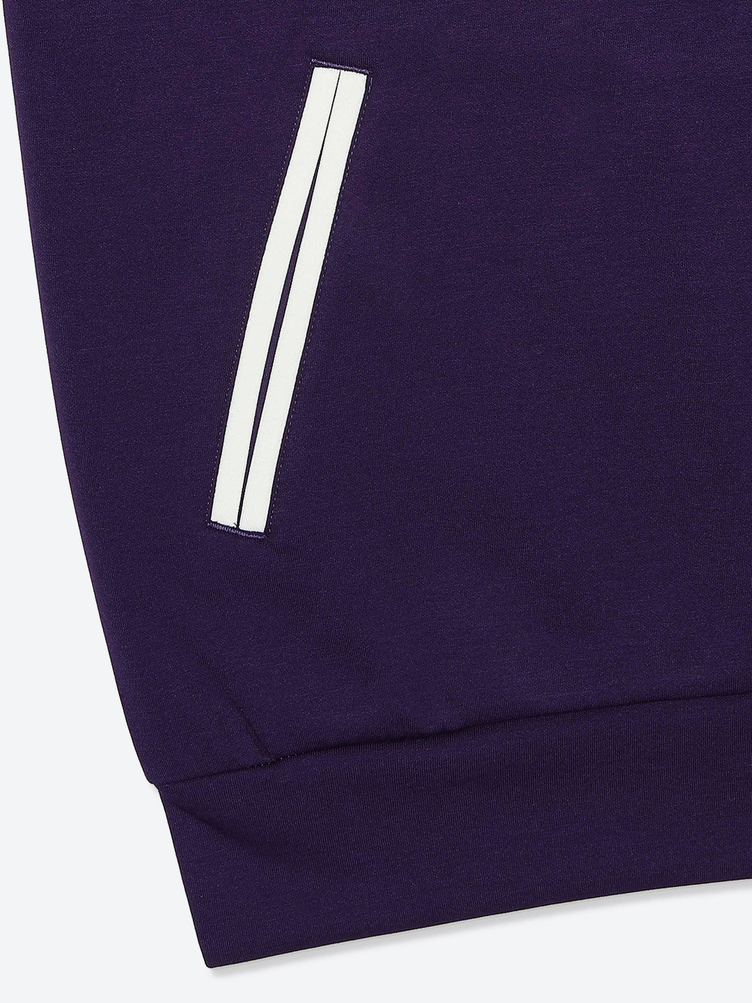 Adidas Cotton Printed Jacket Purple
