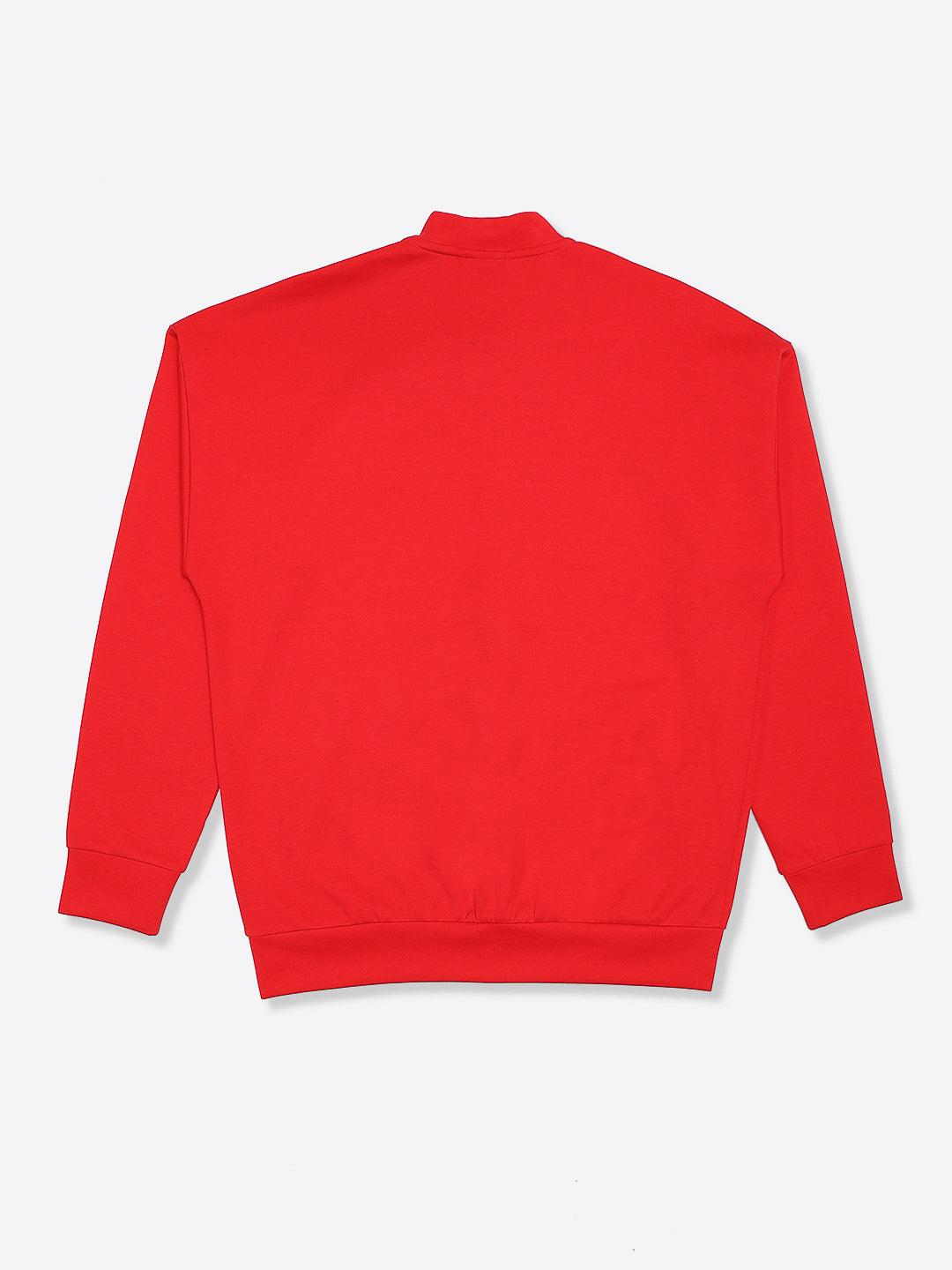 Adidas Cotton Printed Jacket Red