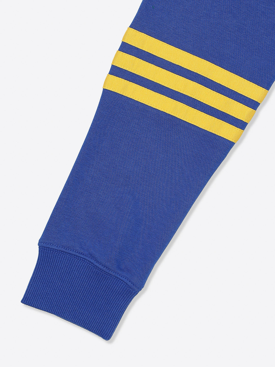 Adidas Cotton Printed Sweatshirt Blue Essential
