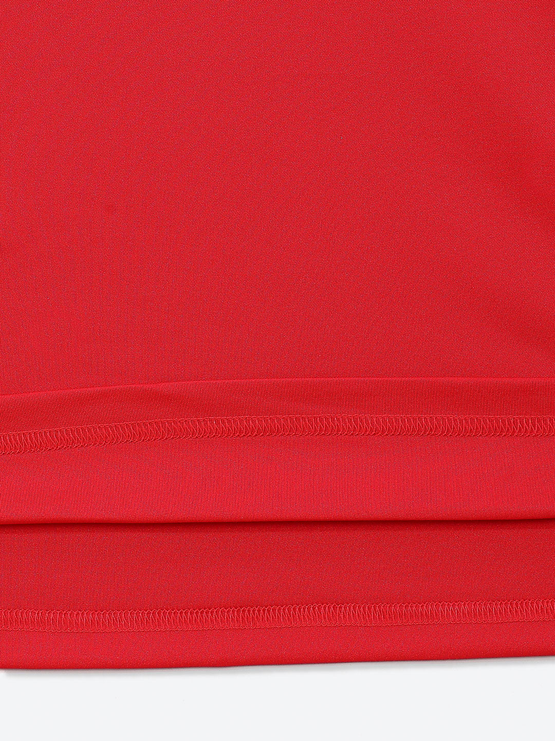 Adidas Cotton Printed T-Shirt Red