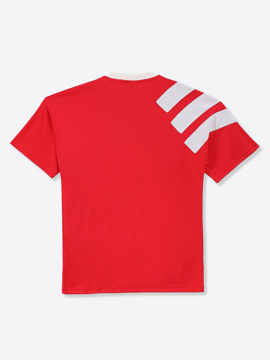 Adidas Cotton Printed T-Shirt Red