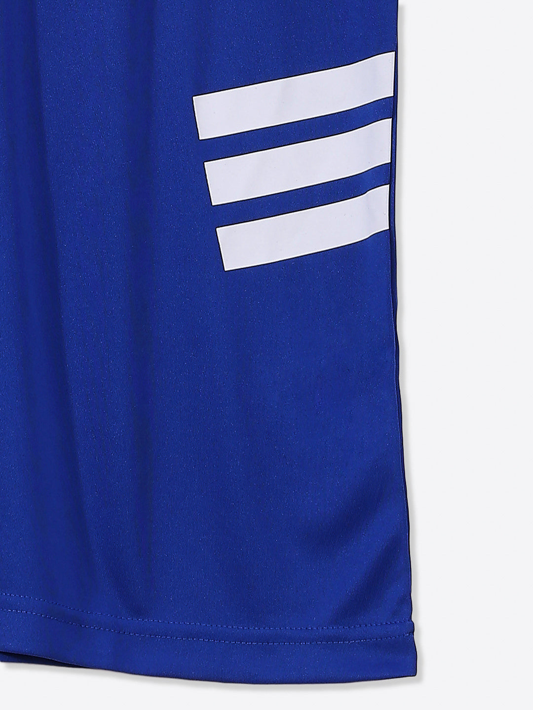 Adidas Recycled Polyester Printed T-Shirt Blue Performance