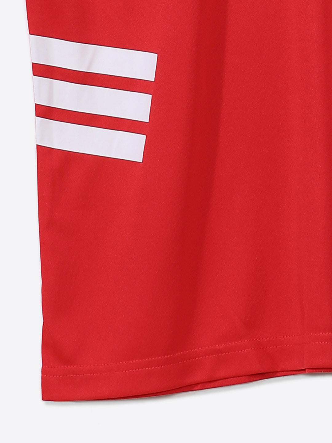 Adidas Recycled Polyester Printed T-Shirt Red