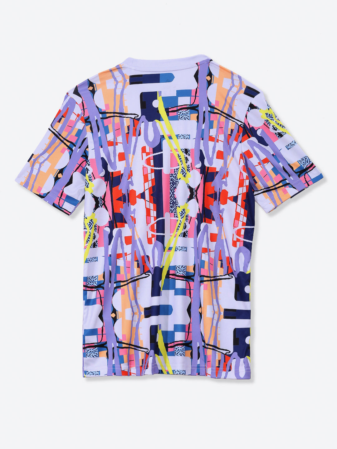 Adidas Recycled Polyester Printed T-Shirt Purple