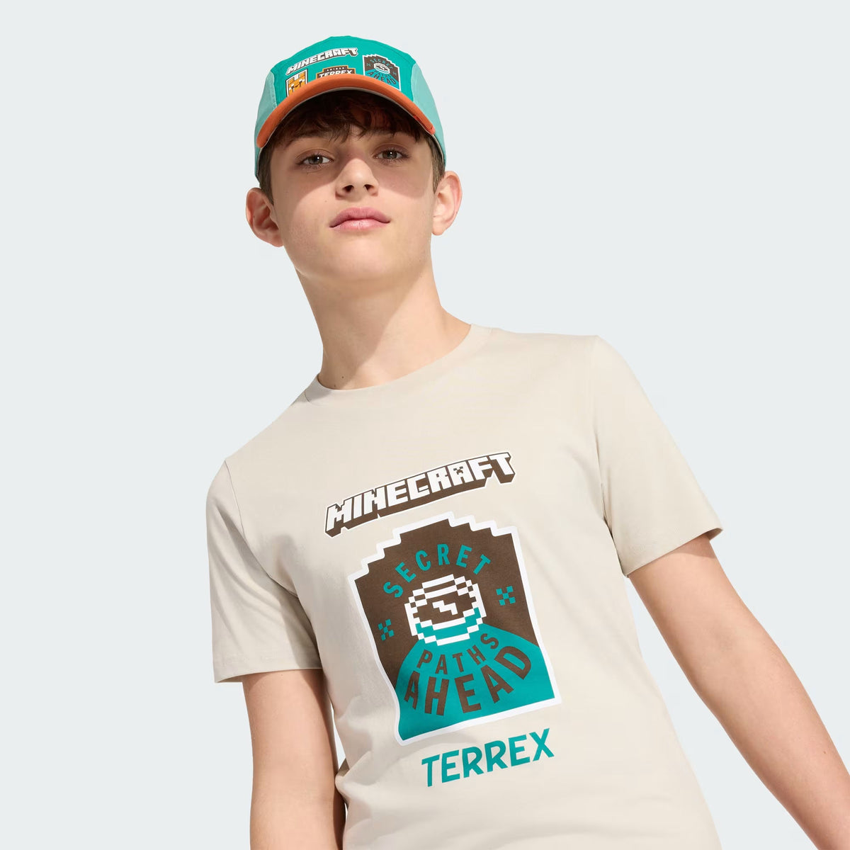 Adidas Minecraft Tee Beige