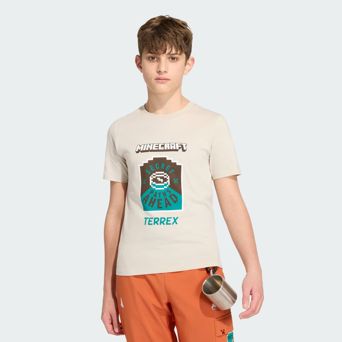 Adidas Minecraft Tee Beige