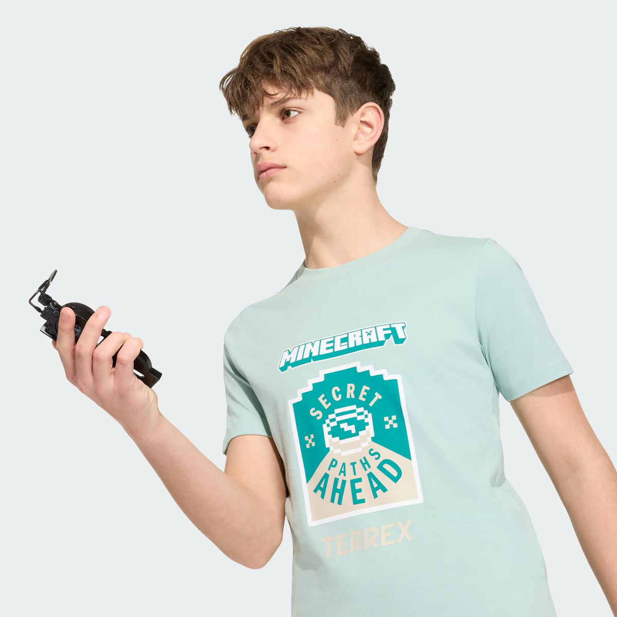 Adidas Minecraft Tee Green