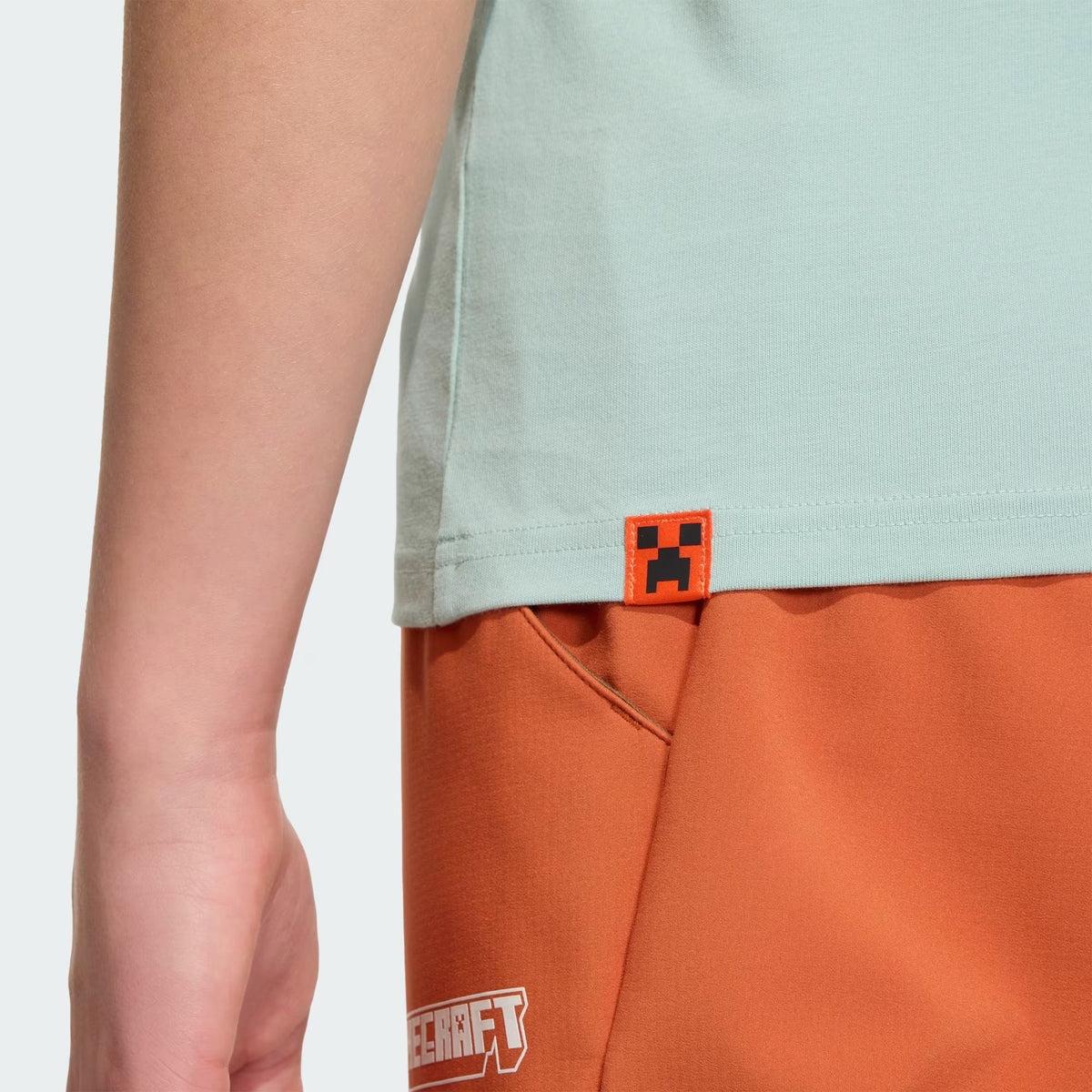 Adidas Minecraft Tee Green