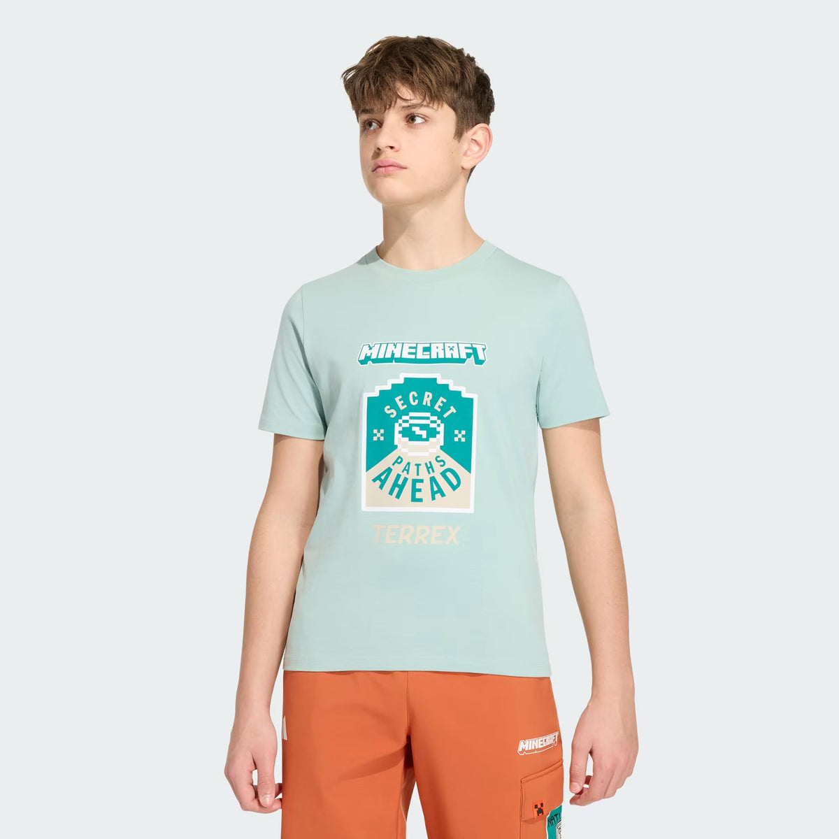Adidas Minecraft Tee Green