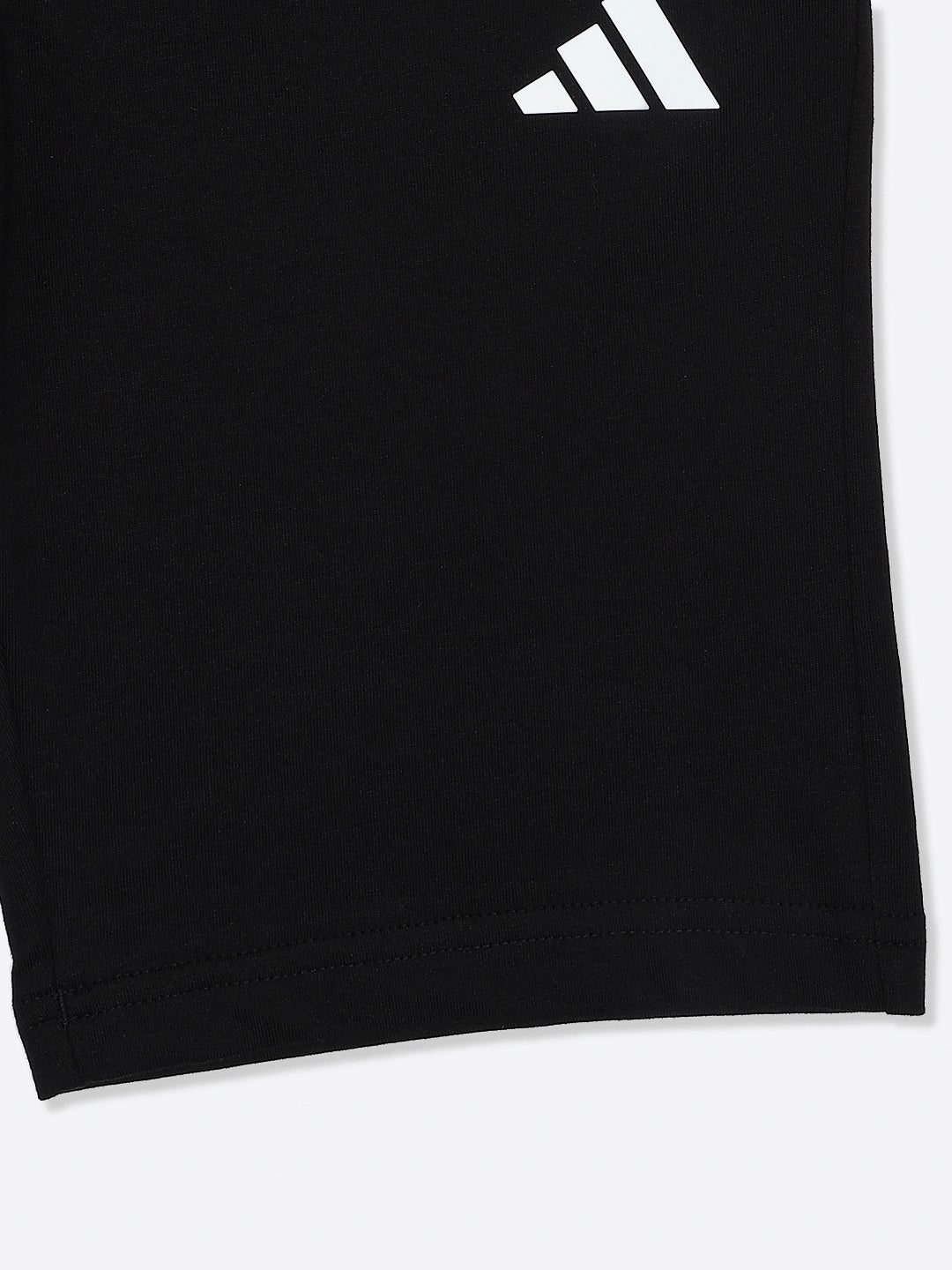 Adidas Cotton Printed Shorts Black Essential