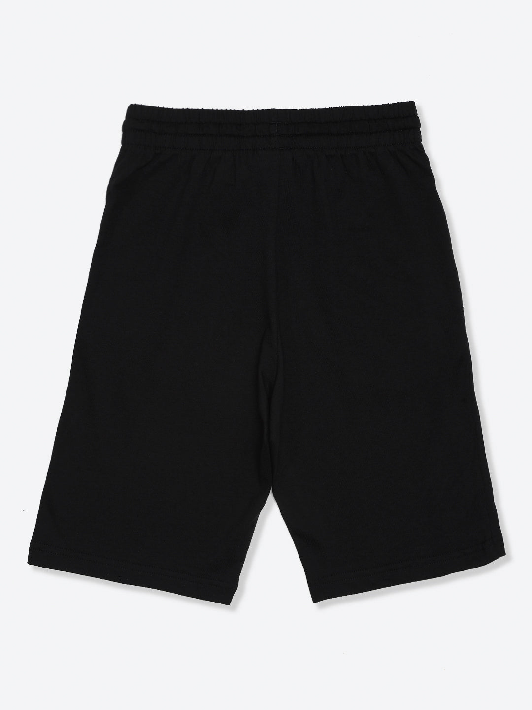 Adidas Cotton Printed Shorts Black Essential