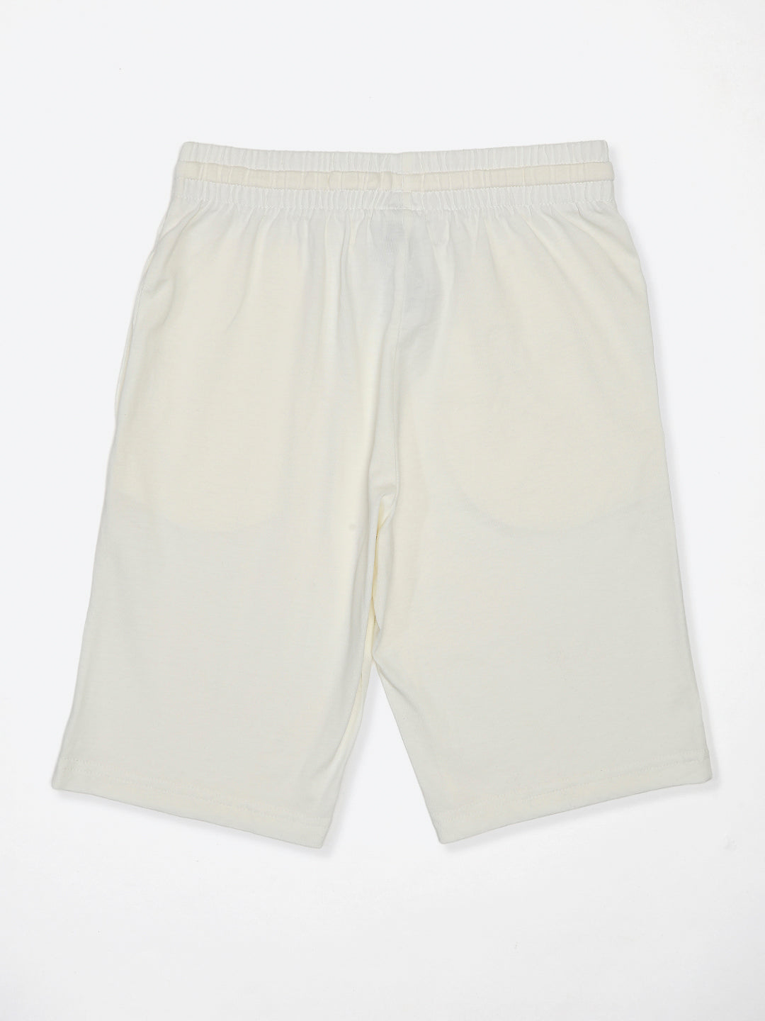 Adidas Cotton Printed Shorts White
