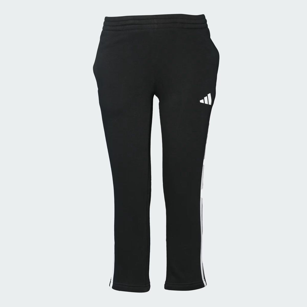 Adidas Cotton Stripes Track Pants Black