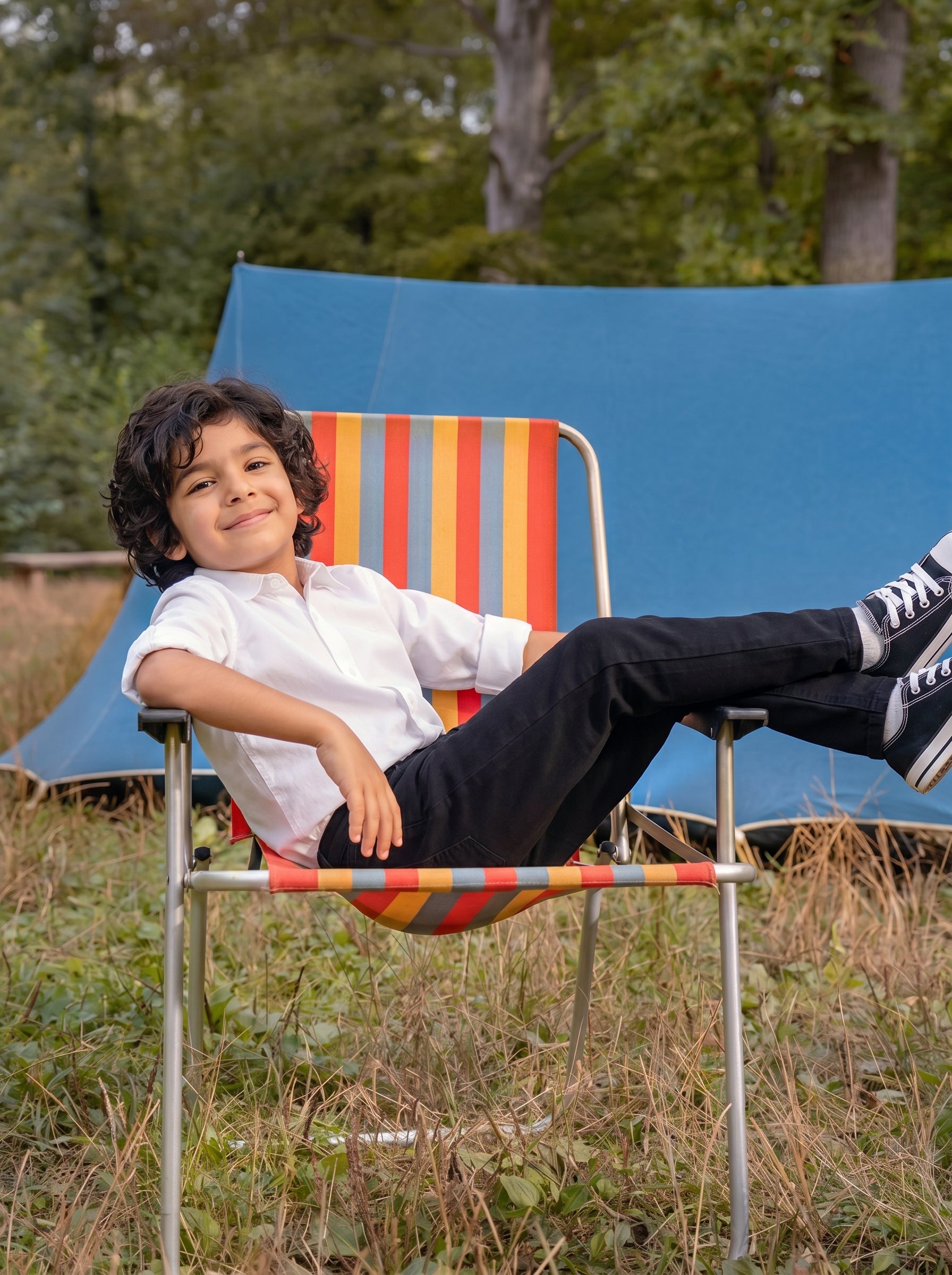 Boys White Oxford Cotton Shirt – Regular Fit