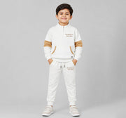 Sweatshirt & Jogger Coordinate Set Off White