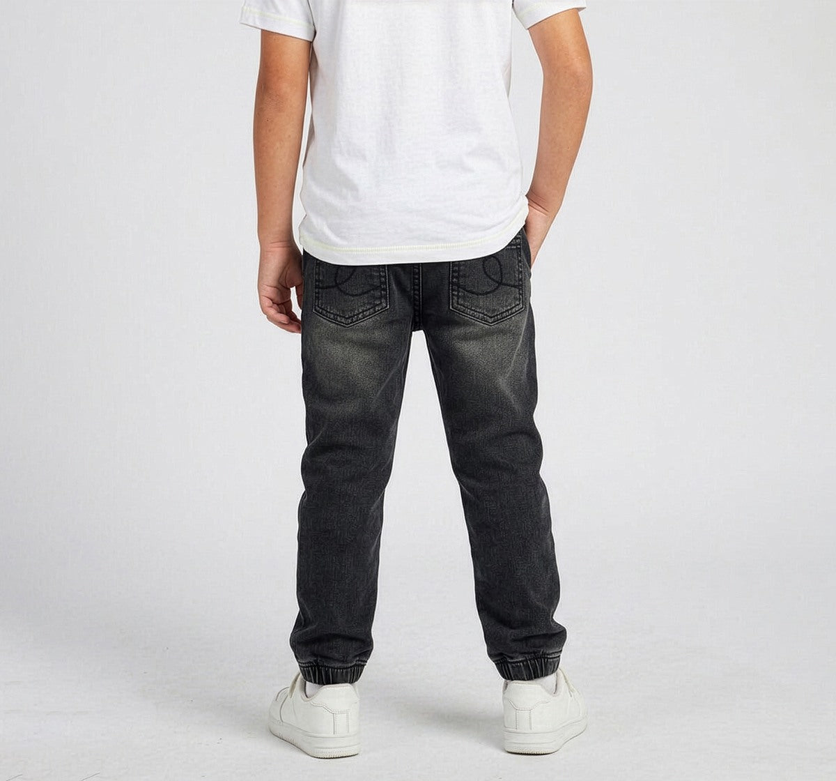 Denim Jogger 9 Oz Cotton Denim Black