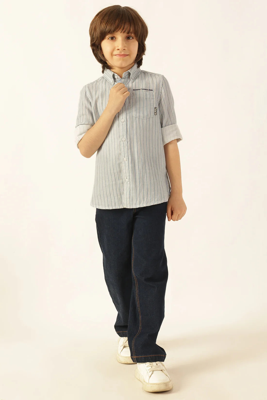 Boys Blue Stretch Denim Jeans
