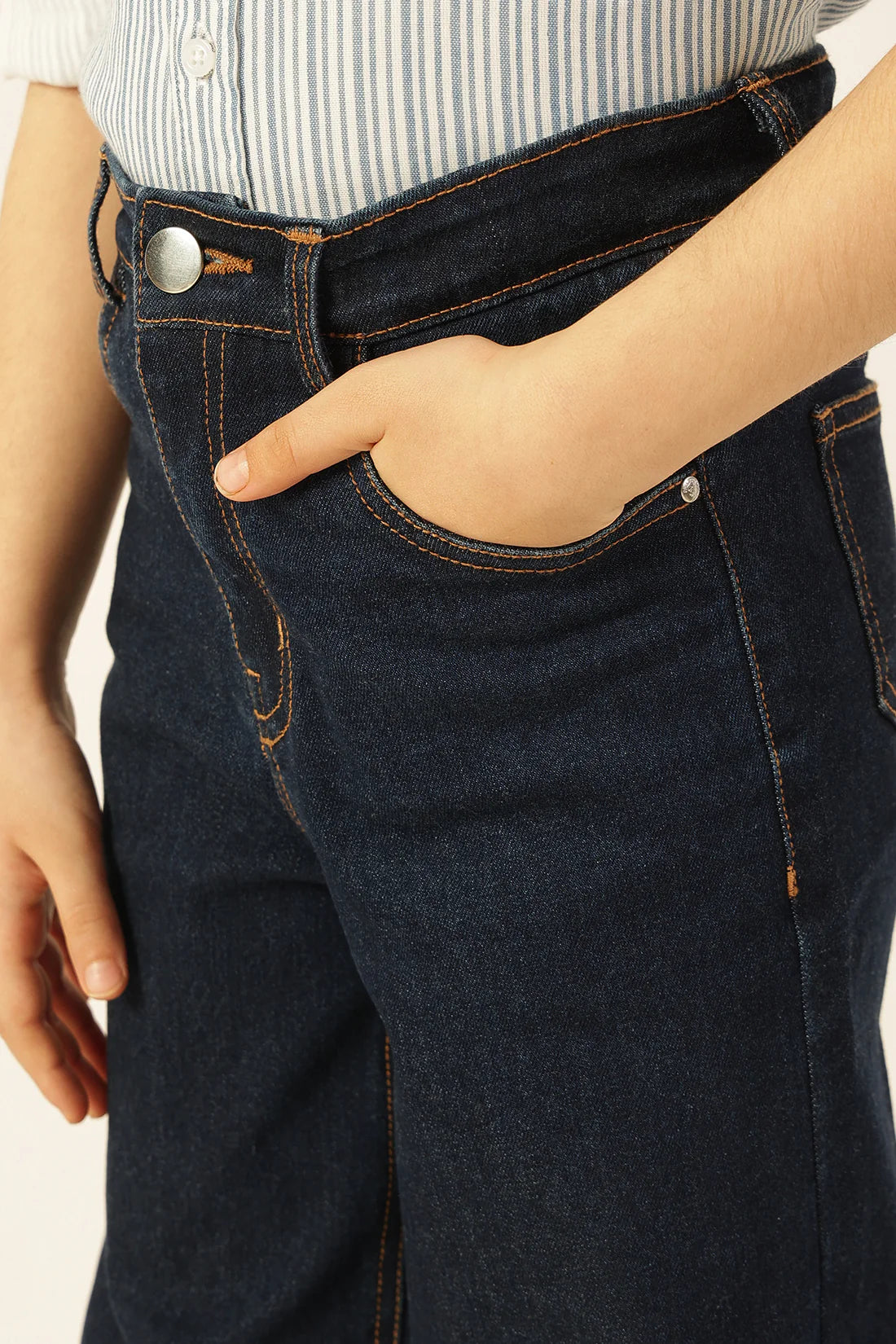Boys Blue Stretch Denim Jeans