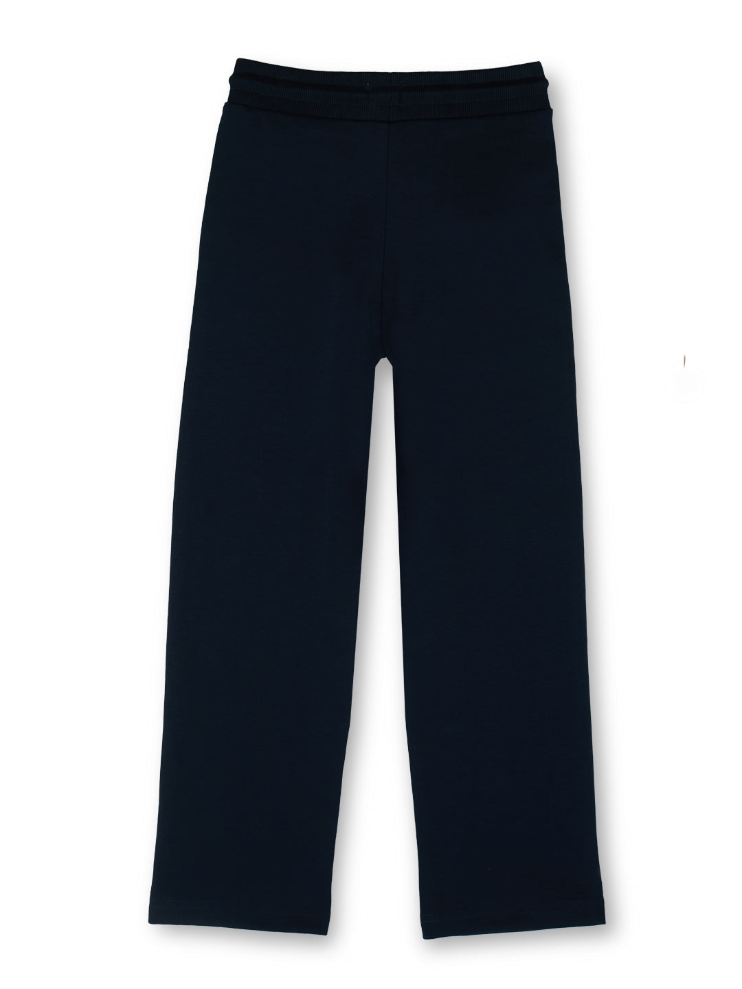 Boys Navy Graphic Print Regular Fit Joggers