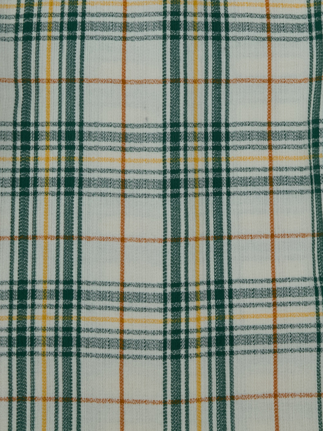 Boys Green Checked Regular Fit Shirt Everyday