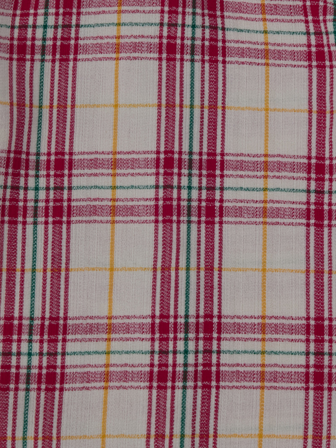 Boys Red Checked Regular Fit Shirt Classic