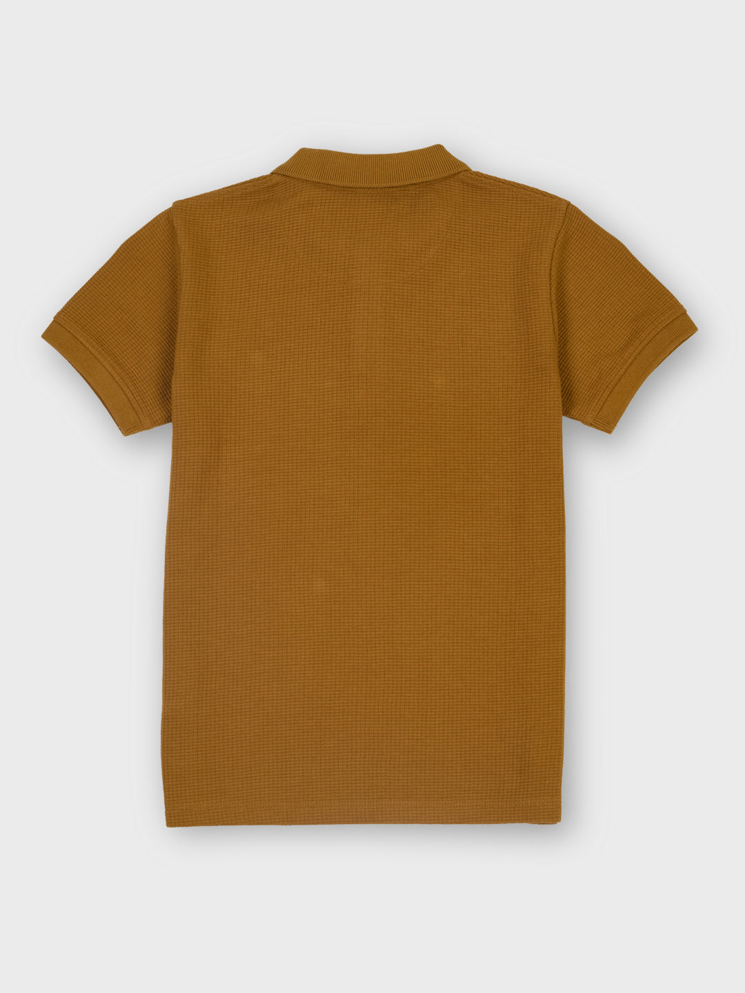 Boys Tobacco Graphic Print Regular Fit Polo
