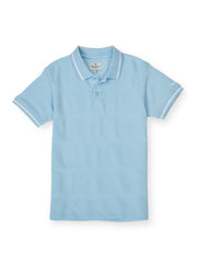 Boys Sky Striped Regular Fit Polo