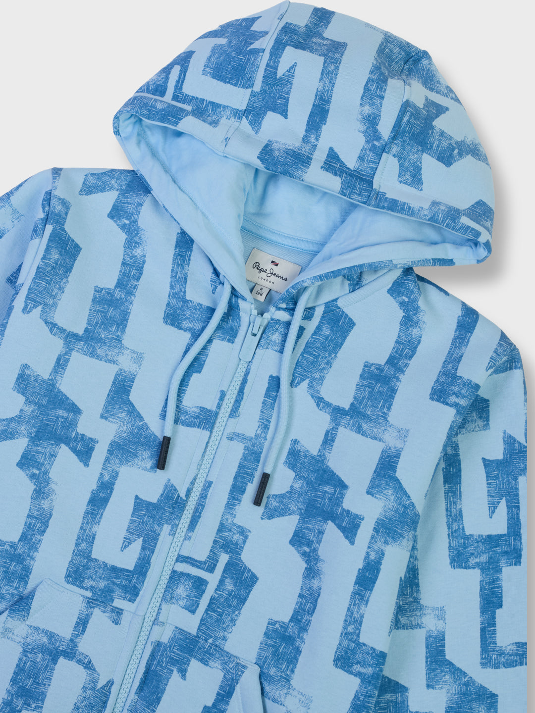 Boys Sky Distressed Regular Fit Sweatshirt
