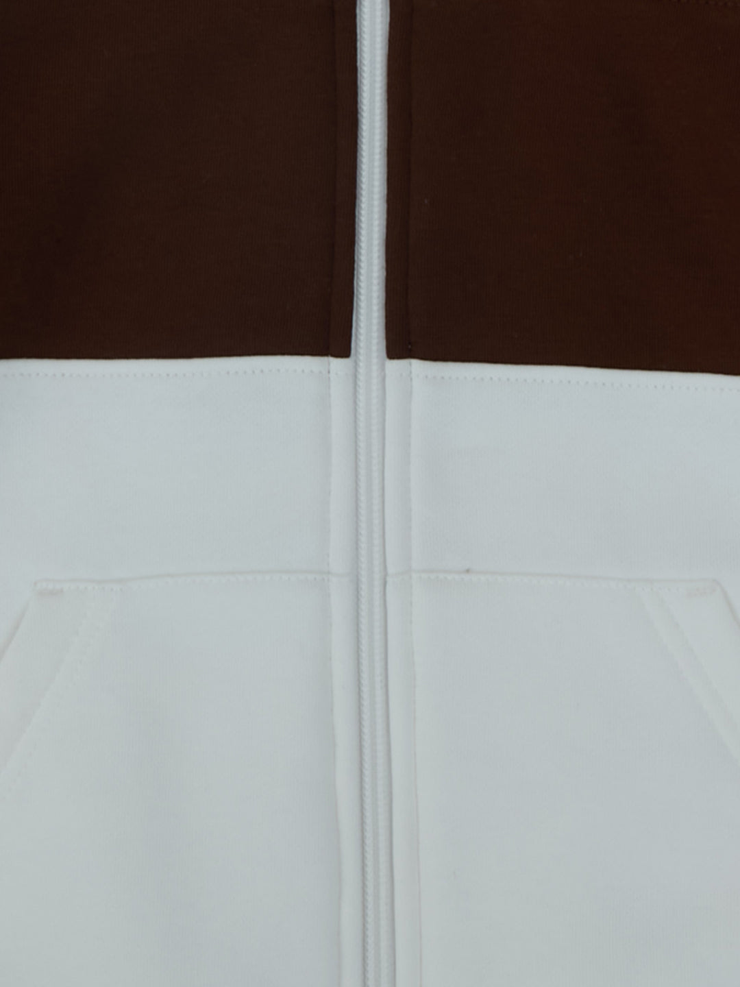 Boys Cocoa Striped Regular Fit Sweatshirt