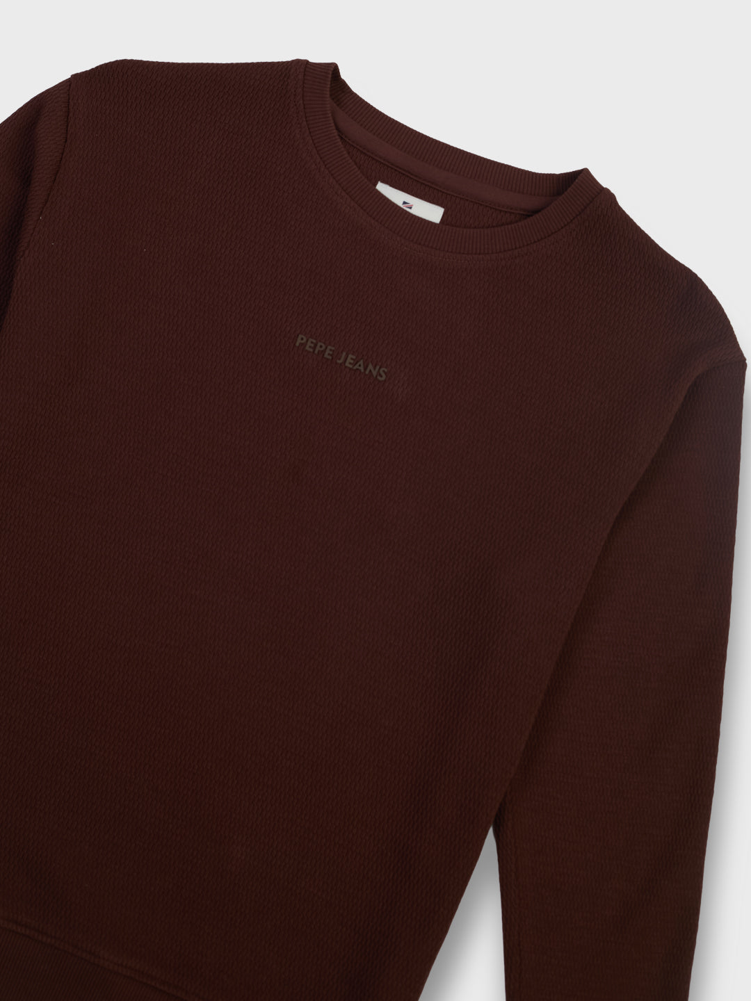 Boys Cocoa Graphic Print Regular Fit Sweatshirt