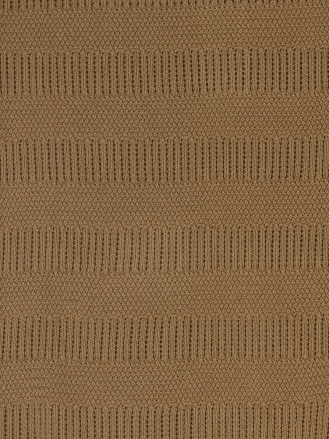 Boys Beige Striped Regular Fit Polo