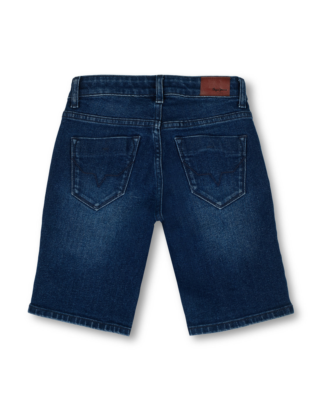 Boys Blue Slim Fit Denim Shorts Dark Used Wash