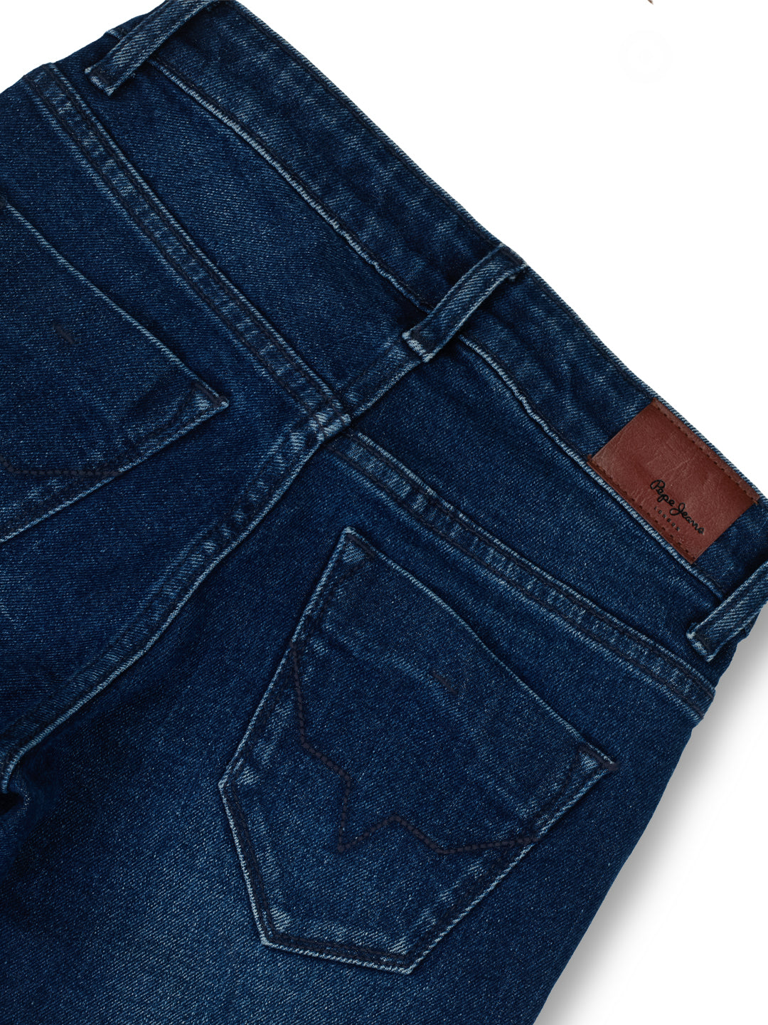 Boys Blue Slim Fit Denim Shorts Dark Used Wash