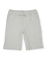 Boys White Solid Regular Fit Shorts