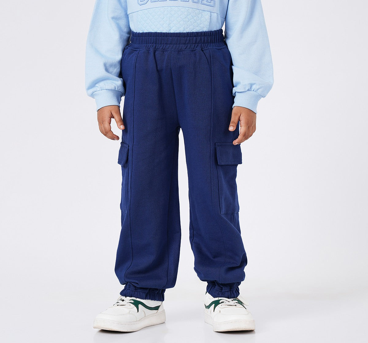 Elasticated Hem Jogger Navy