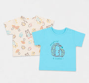 Half Sleeve Tees Multi Pack of 2