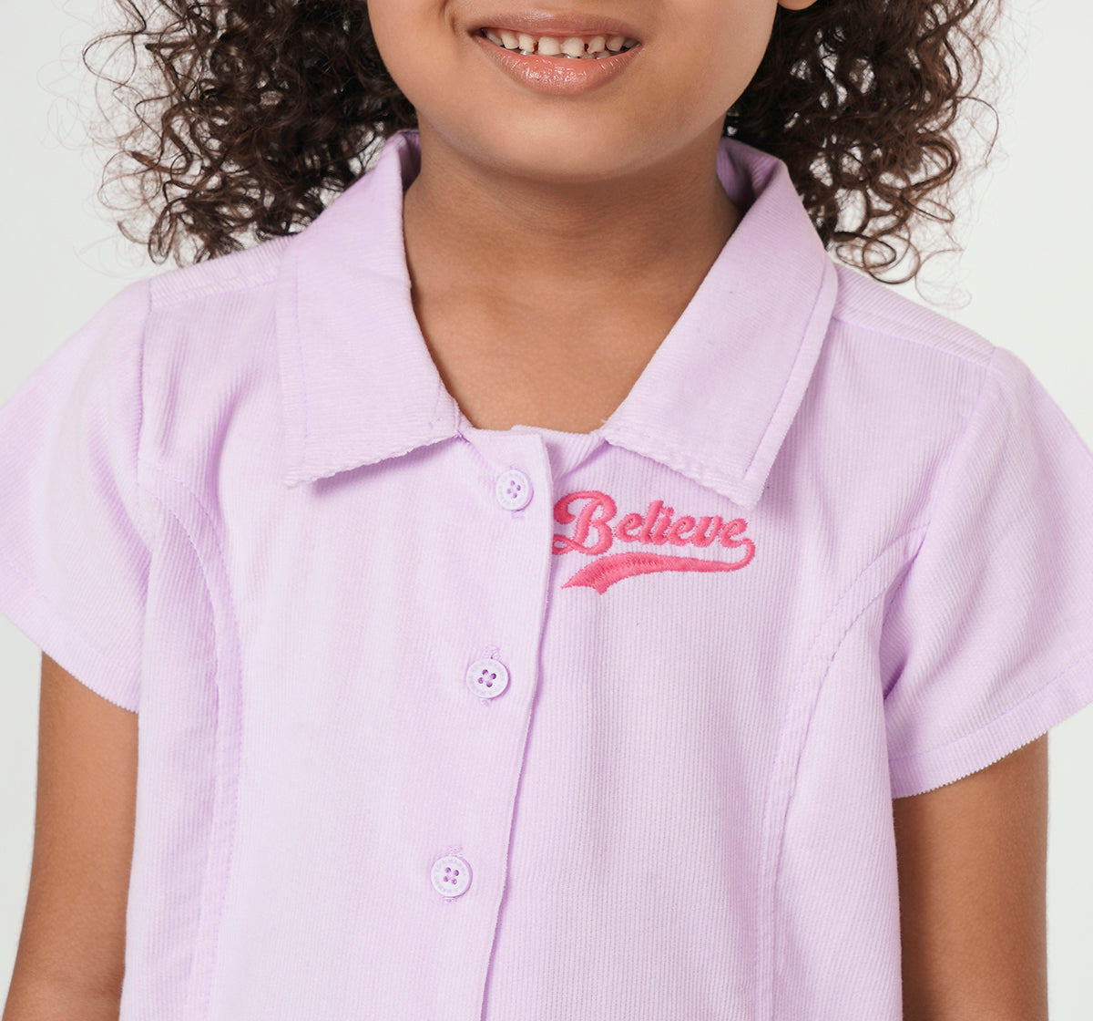 Low Wasit Pleated Dress Lilac