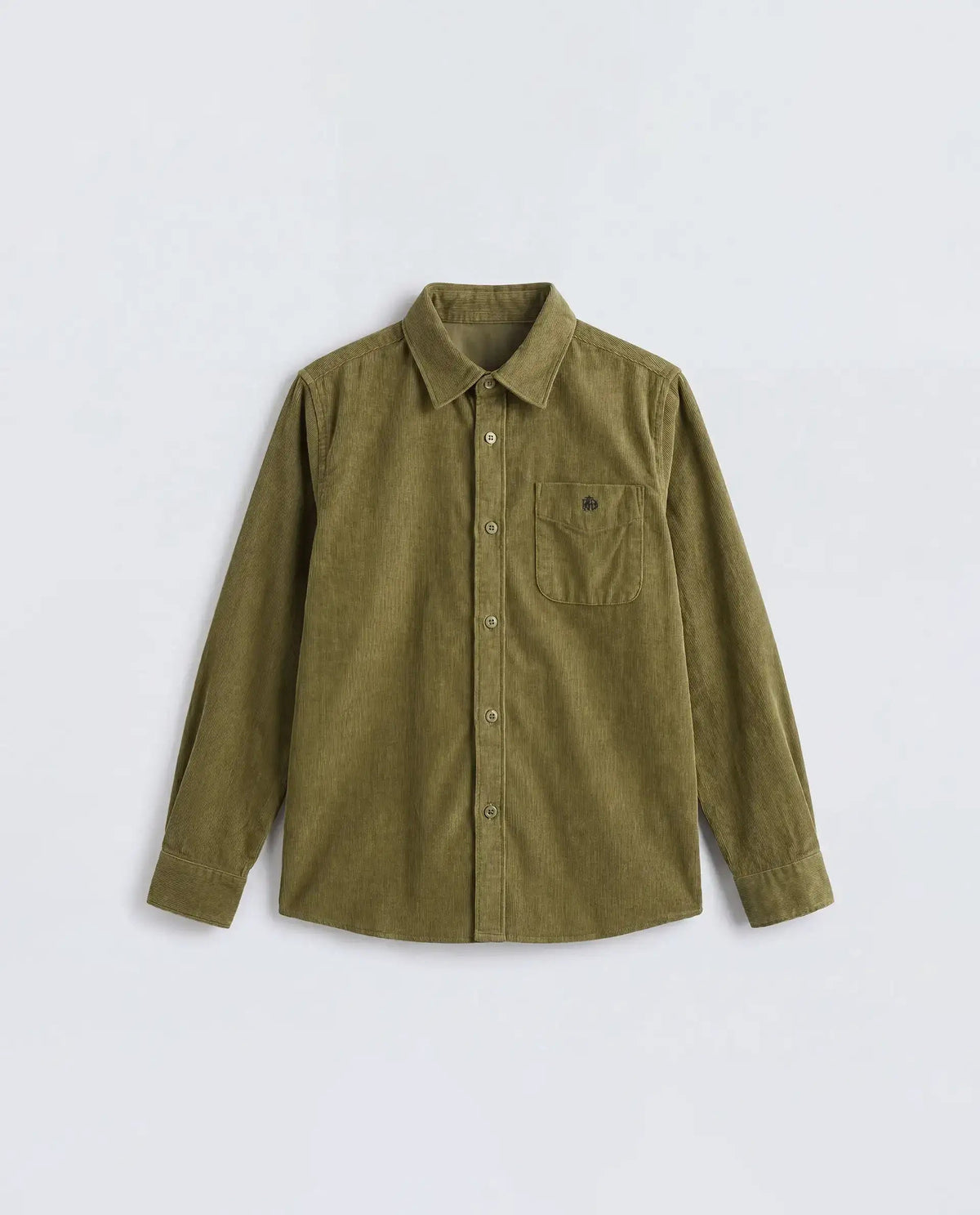 Rare Ones Boys Ceon Regular Fit Cotton Shirt - Light Green