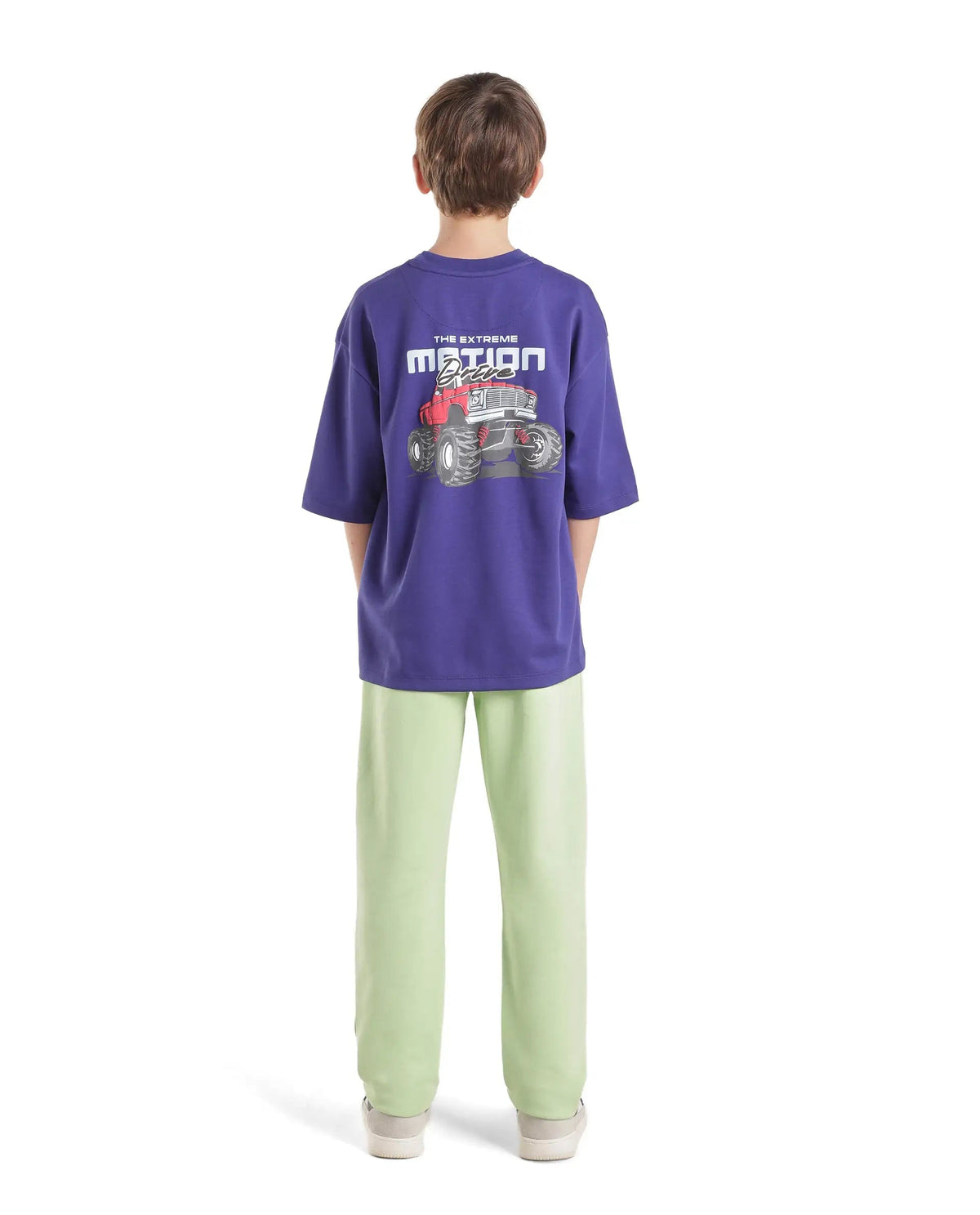 Rare Ones Boys Vinti Cotton Blend Track Pants - Green