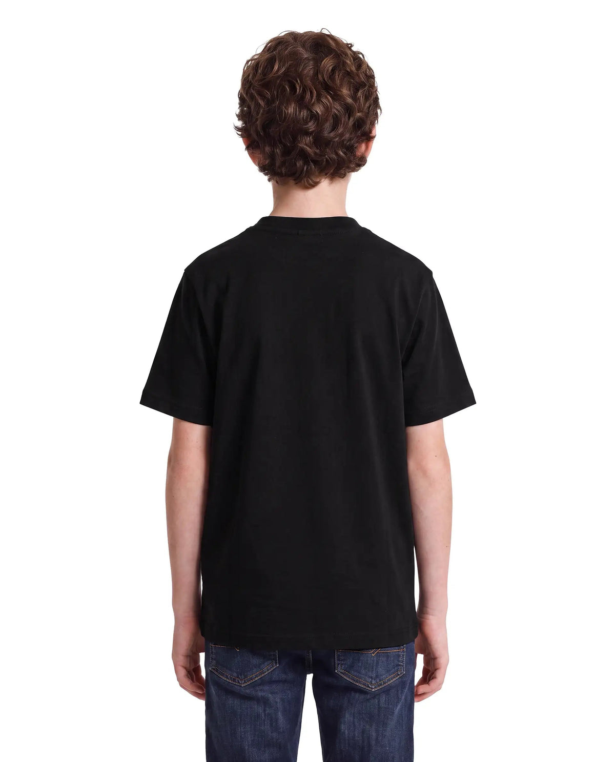 Rare Ones Boys Rovis Cotton Blend T-Shirt - Black