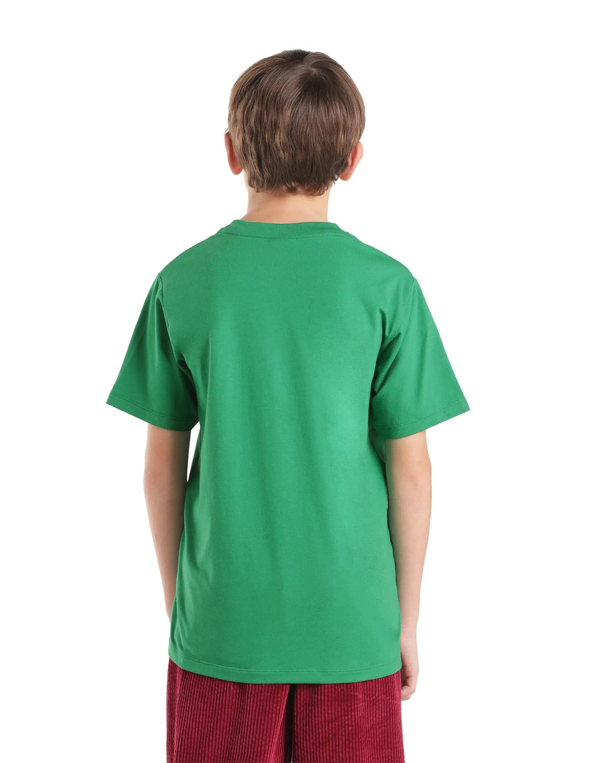 Rare Ones Boys Walko Cotton Blend T-Shirt - Green