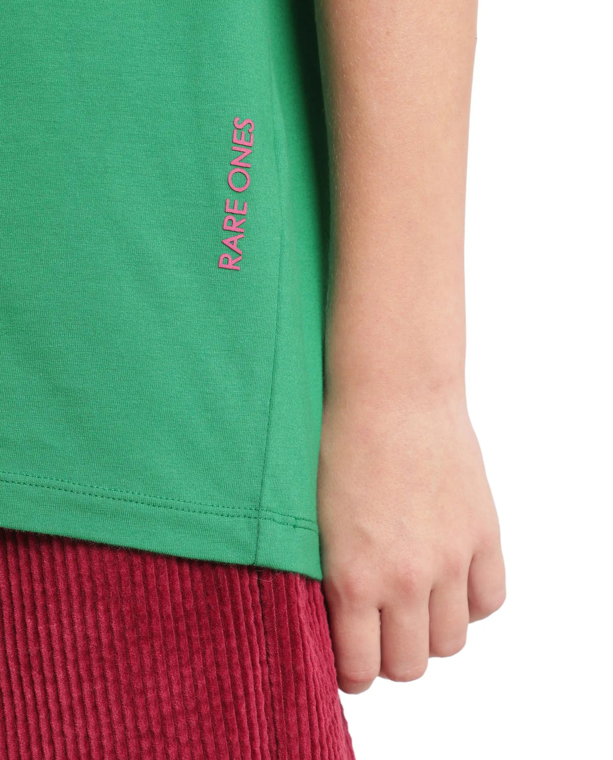 Rare Ones Boys Walko Cotton Blend T-Shirt - Green