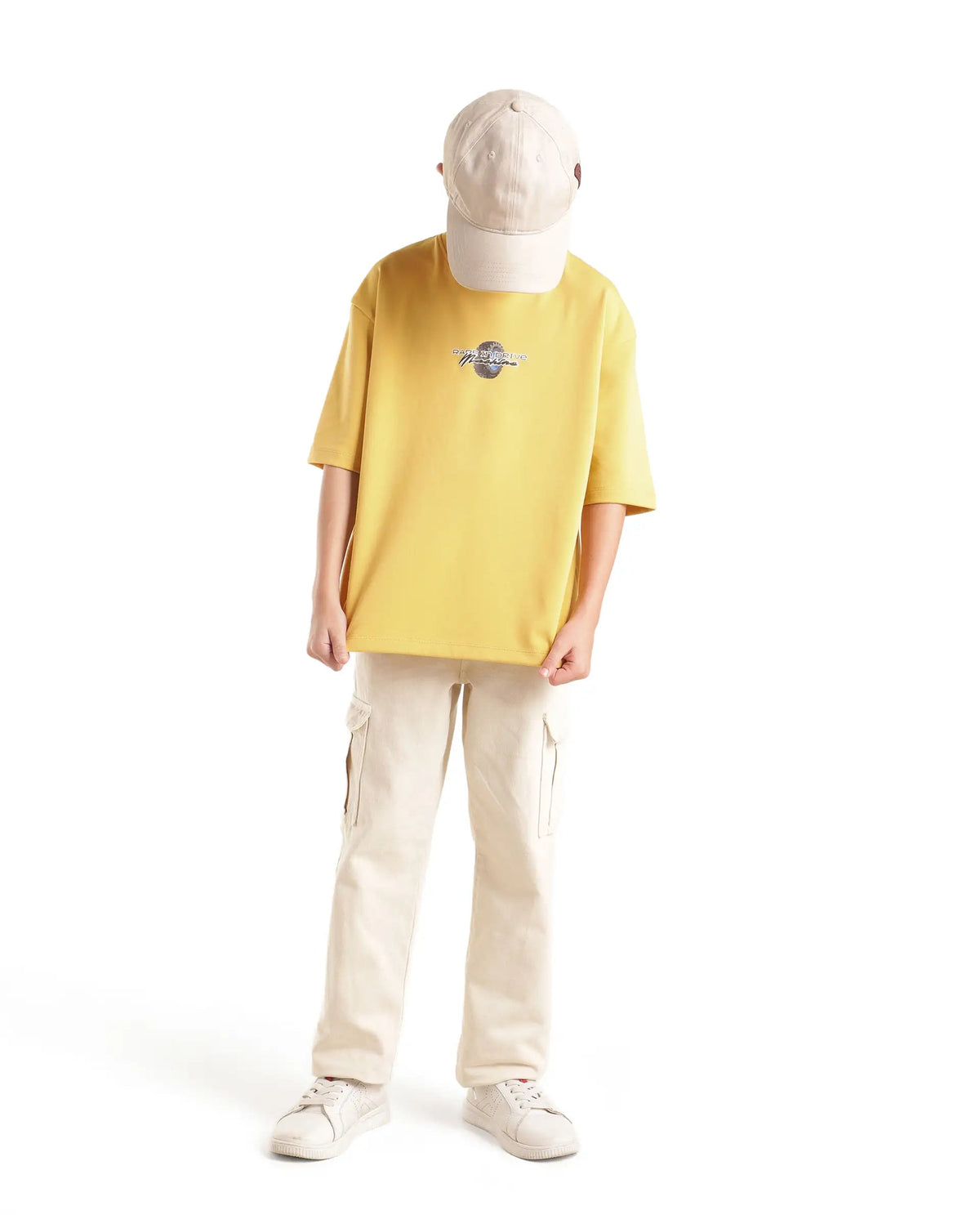 Rare Ones Boys Jamz Cotton Blend T-Shirt - Yellow