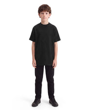 Rare Ones Boys Stom Regular Fit Cotton Blend T-Shirt - Black