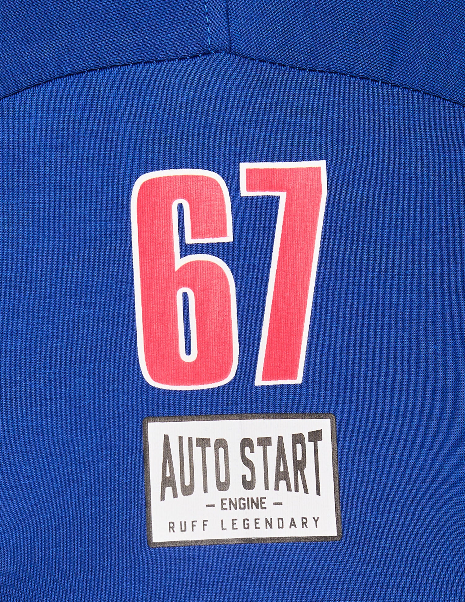 Boys Royal Blue Cotton Stretch Crew Neck Fashion T-Shirt